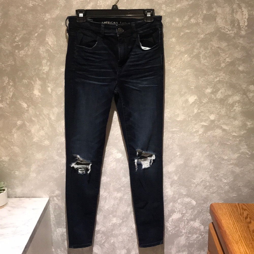 AE high rise jeggings